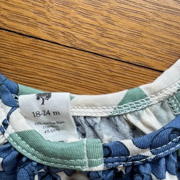 Kate Quinn Blueberries Dress in Bamboo, 18-24m - Picture 2 of 2